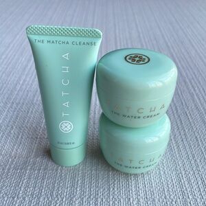 Tatcha Mini water cream & matcha cleanse bundle